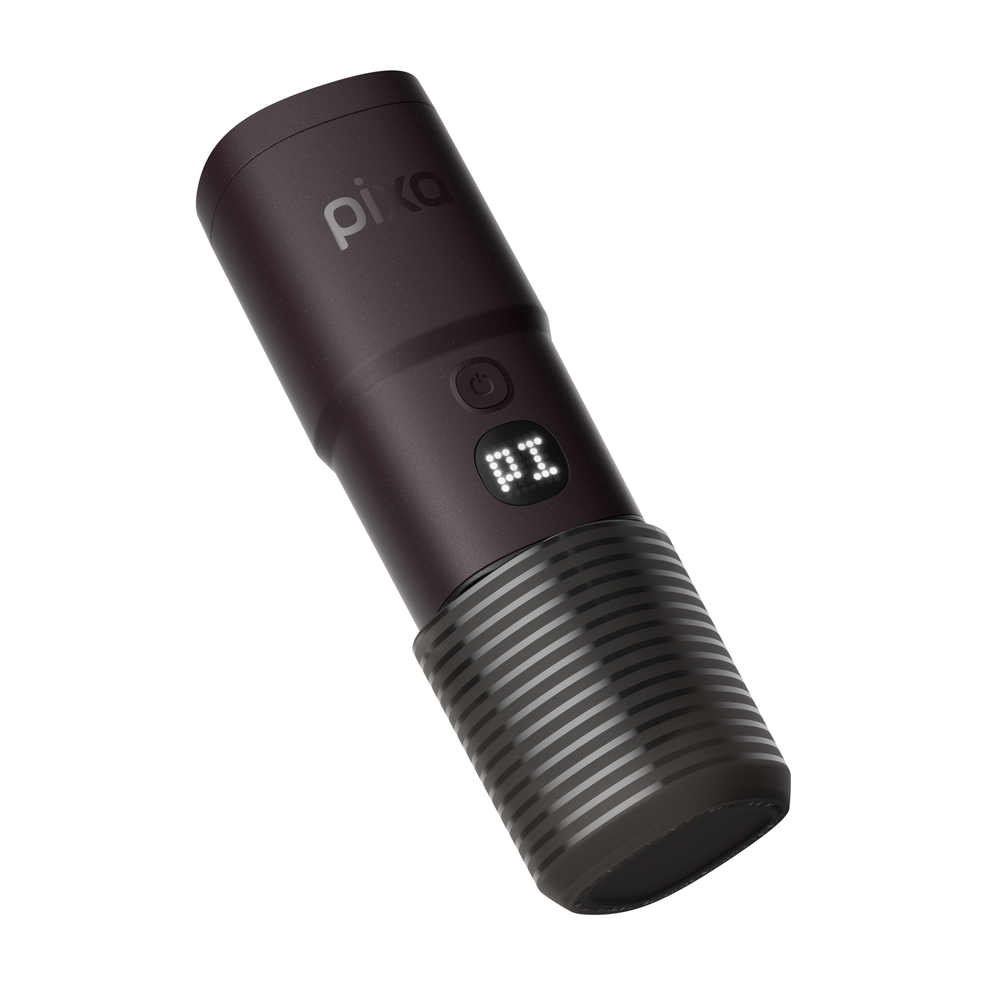 Wacaco Pixapresso tragbare elektrische Espressomaschine für unterwegs Dark Burgundy