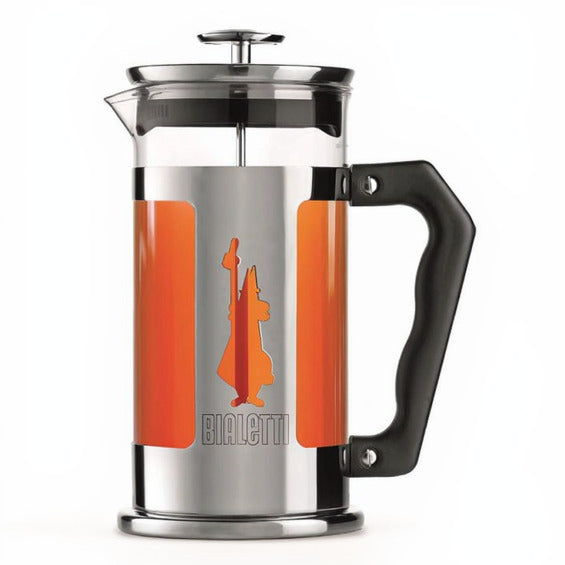 Bialetti Preziosa French Press mit frisch gebrühtem Tee