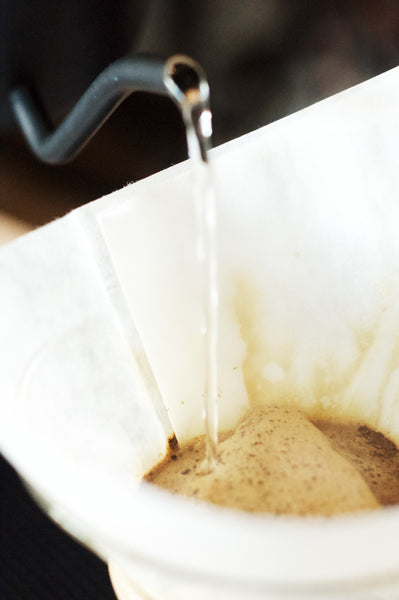 Kaffee per Hand aufbrühen