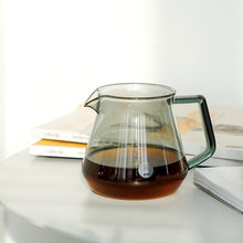 Laden Sie das Bild in den Galerie-Viewer, Timemore Kanne Coffee Server Transparent Black 600ml