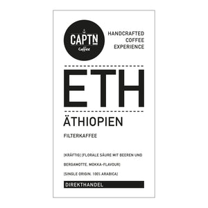 ÄTHIOPIEN Filterkaffee Etikett