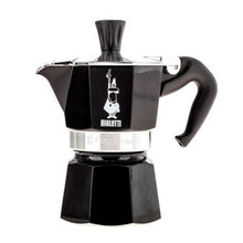 Bialetti Moka Express Espressokocher 1 Tasse, 50 ml, Schwarz