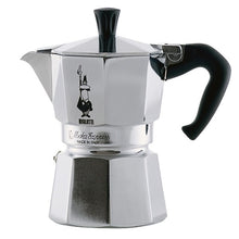 Bialetti Moka Express Espressokocher 1 Tasse, 50 ml, Silber