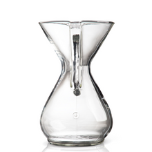 Load image into Gallery viewer, Chemex Kaffeekaraffe aus Glas mit Glasgriff für 6 Tassen