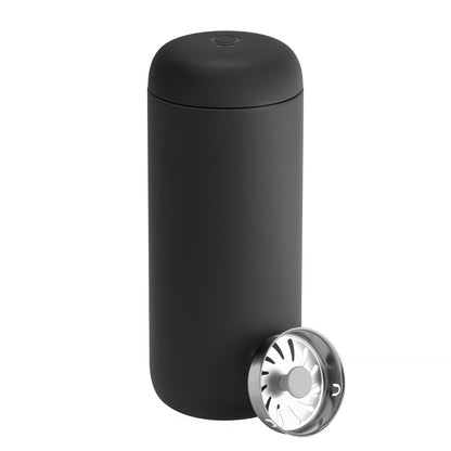 Fellow Thermobecher Carter Move Mug - auslaufsicher, Keramik-beschichtet Matt-Schwarz