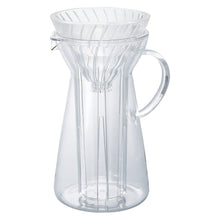 Load image into Gallery viewer, Hario V60 Glass Iced Coffee Maker transparent, 700 ml