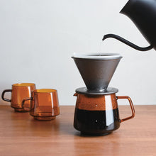 Load image into Gallery viewer, Kinto Sepia Jug Karaffe Amber 600 ml