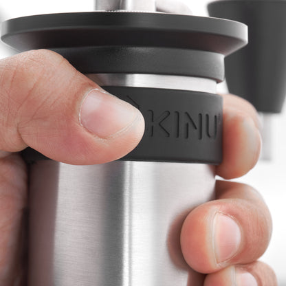 Kinu M47 Phoenix Kaffeemühle Silikongriff