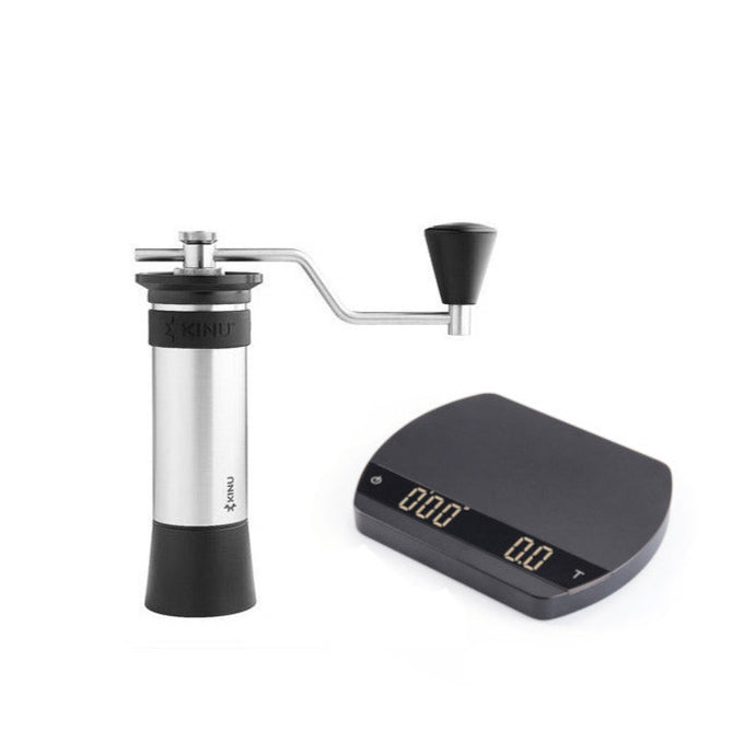 Kinu M47 Phoenix Kaffeemühle + Felicita Arc Espressowaage - Set