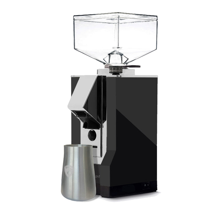 Eureka Mignon Filtro Silent Kaffeemühle mit chromfarbenem Auswurf