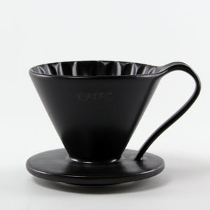 CAFEC Handfilter Arita Flower Dripper Cup 1 Schwarz
