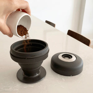 Kaffeezubereitung mit der Palmpress