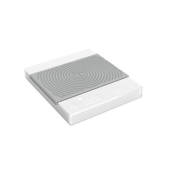 Timemore Black Mirror Basic Plus weiß mit grauem Hitzeschutz-Pad